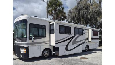 Used 2001 Fleetwood Discovery 37U Class a diesel pusher motorhome | freightliner chassis | cat 330hp