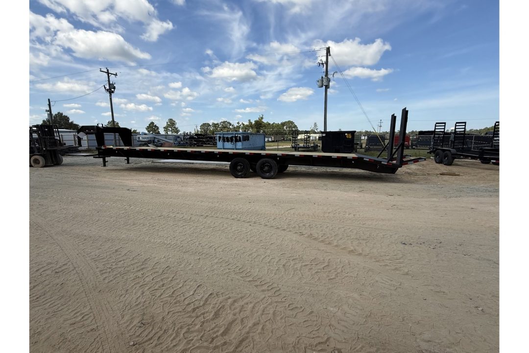 New 2026 Panther Cargo 40 Ft. Gooseneck Equipment Trailer – 36+4 Dovetail | 20K GVWR | Heavy-Duty Ramps Equipment Trailer