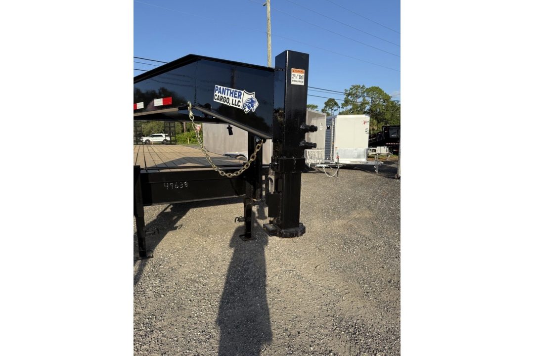 New 2026 Panther Cargo 40 Ft. Gooseneck Equipment Trailer – 36+4 Dovetail | 20K GVWR | Heavy-Duty Ramps Equipment Trailer
