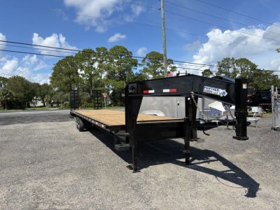 New 2026 Panther Cargo 40 Ft. Gooseneck Equipment Trailer – 36+4 Dovetail | 20K GVWR | Heavy-Duty Ramps Equipment Trailer