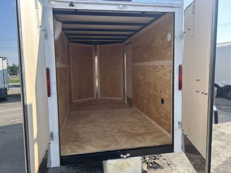 New 2026 Homesteader Trailer 6 X 12 FT INTREPID CARGO TRAILER BARN DOOR 6 FT 6 IN INT HT