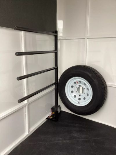 New 2027 Trails West Adventure MX II 2-Horse Trailer- Swing-out Saddle Rack