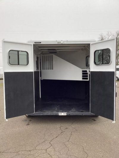 New 2027 Trails West Adventure MX II 2-Horse Trailer- Swing-out Saddle Rack