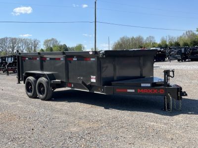New 2026 MAXXD Dump Trailer | 83" x 16' | 17.5K GVWR