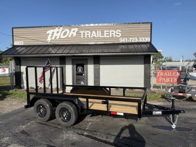 New 2026 GPS Utility Trailer 6x12 TA with tube top and ramp