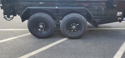 New 72in x 10 Sure-Trac Low-Pro Single Ram Dump Trailer 10k***Stab Jacks