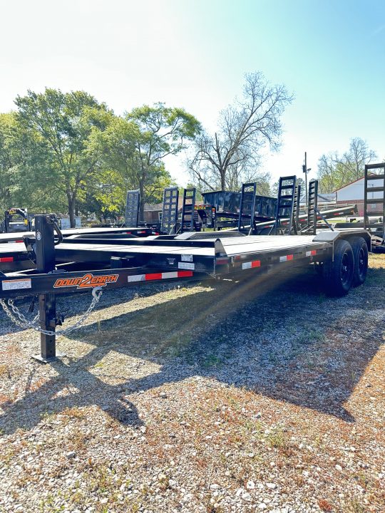 9×20 Equipment Flatbed Trailer