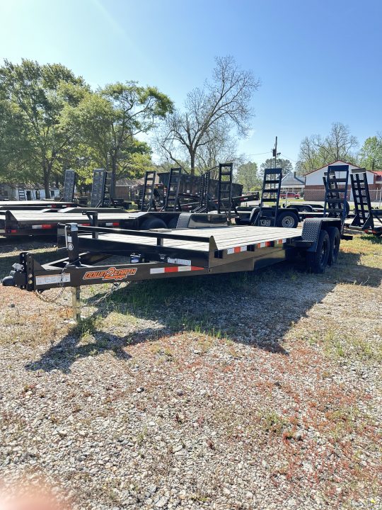 7×20 Equipment Flatbed Trailer