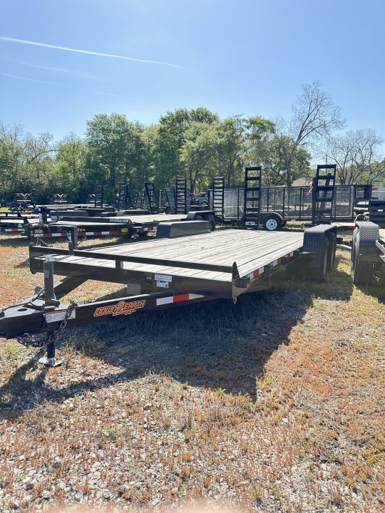 7×20 Equipment Flatbed Trailer
