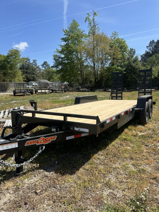 7×20 Equipment Flatbed Trailer