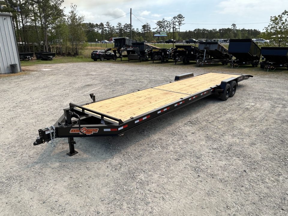 New 2027 Down 2 Earth 2-Car Hauler Car Hauler, 83x36 with #8K Axles , #11,940 Payload