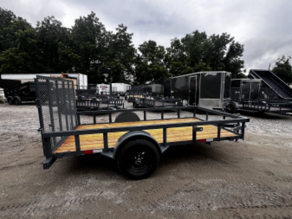 New 2026 GPS Trailers / GT Series / 76" x 12' / 3500# Axle / 48" Mesh Gate