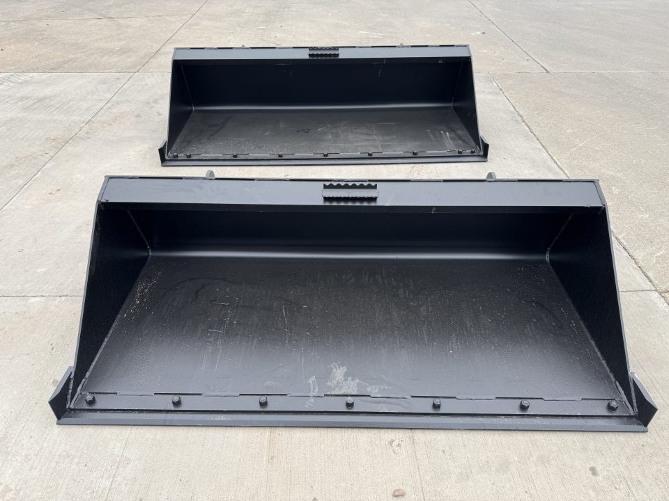 New 2026 Jenkins Iron and Steel 78" Dirt Bucket Attachment