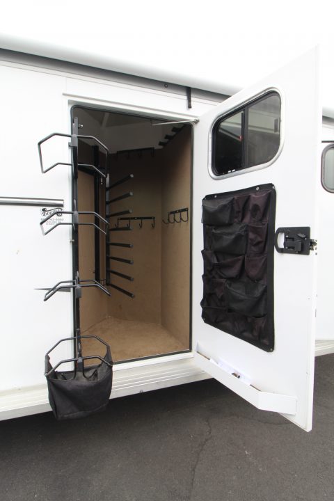 Used 2015 Trails West Sierra Extra Tall 5x5 Comfort Package "weekender" - 4 Horse Trailer