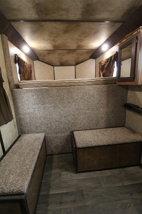Used 2015 Trails West Sierra Extra Tall 5x5 Comfort Package "weekender" - 4 Horse Trailer