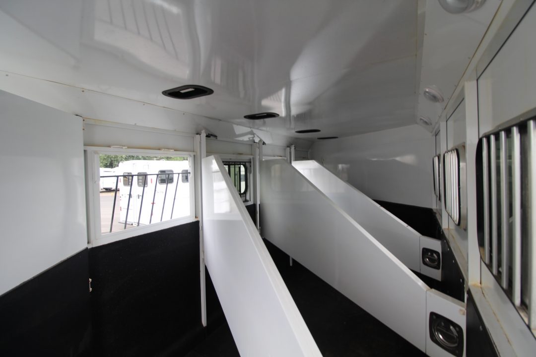 Used 2015 Trails West Sierra Extra Tall 5x5 Comfort Package "weekender" - 4 Horse Trailer