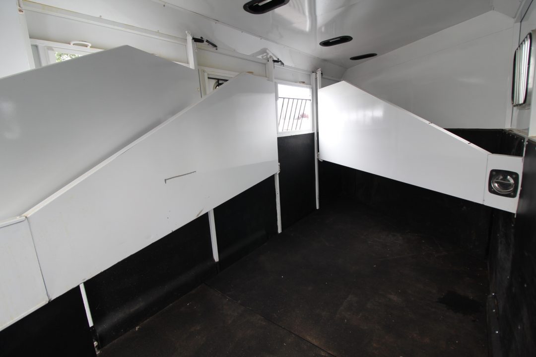 Used 2015 Trails West Sierra Extra Tall 5x5 Comfort Package "weekender" - 4 Horse Trailer