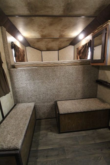 Used 2015 Trails West Sierra Extra Tall 5x5 Comfort Package "weekender" - 4 Horse Trailer