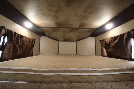 Used 2015 Trails West Sierra Extra Tall 5x5 Comfort Package "weekender" - 4 Horse Trailer