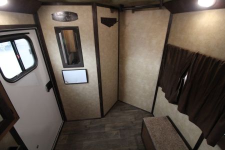 Used 2015 Trails West Sierra Extra Tall 5x5 Comfort Package "weekender" - 4 Horse Trailer