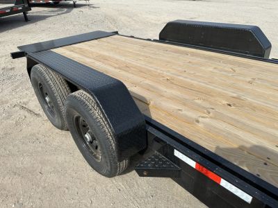 New 2026 Down 2 Earth Trailers 82"x20' Bumper Pull with 7ks axles Tilt Trailer