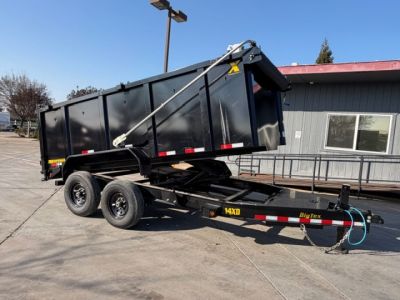 New 2026 Big Tex Trailers 14XD-14C4A 7FT X 14FT 15.4K GVW Dump Trailer