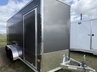 New 2026 E-Z Hauler 7x14 XLT Pro Series Enclosed Cargo Trailer -87" Interior Height