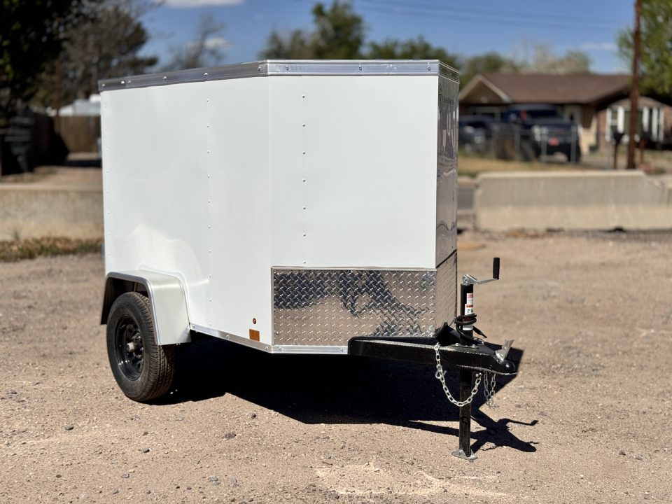 New 2026 Cross Trailers 4-6-1V Enclosed Barn Door 2K GVWR
