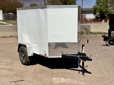 New 2026 Cross Trailers 4-6-1V Enclosed Barn Door 2K GVWR