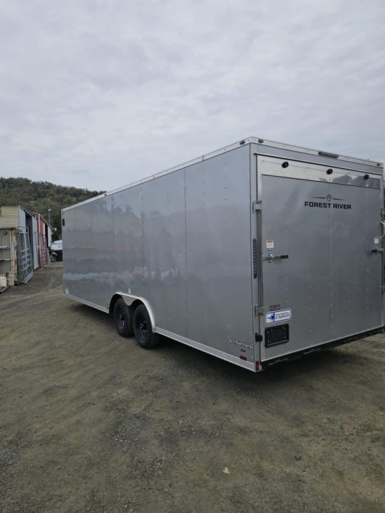 New ENCLOSED CAR HAULER CARGO BOX 2026 Continental VHW8524TA3 8.5X24 10,000 GVWR TRAILER