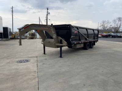 New Horizon 20'X96 X4' GN12K Dump Trailer