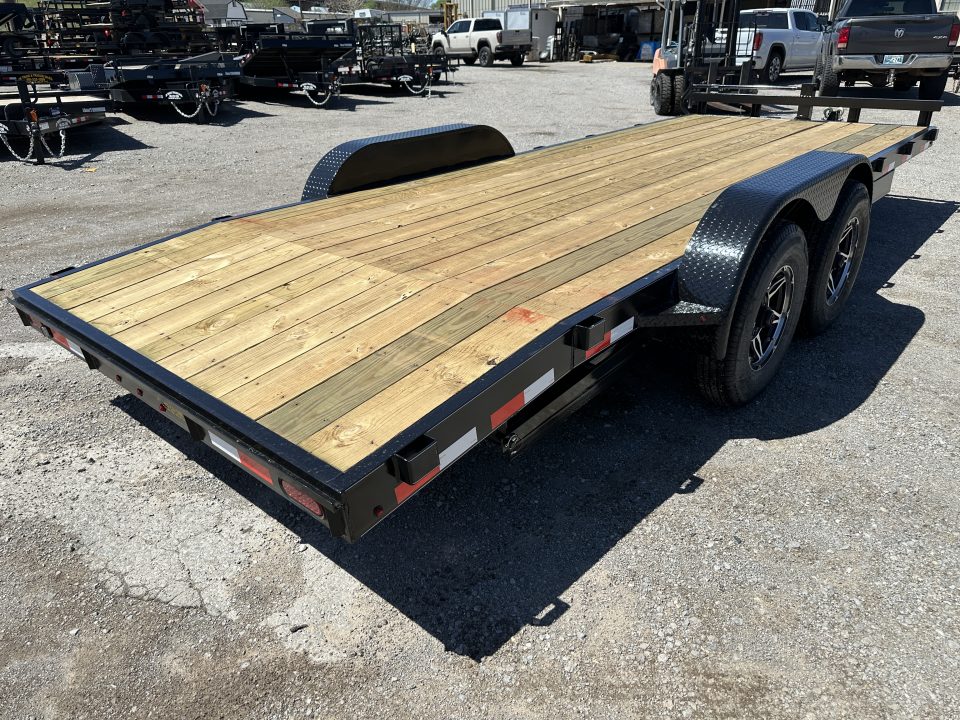 New 2026 Road Boss 83"x20' Heavy Duty BumperPull with 7k lb axles Car Hauler