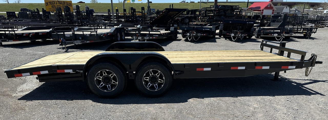 New 2026 Road Boss 83"x20' Heavy Duty BumperPull with 7k lb axles Car Hauler