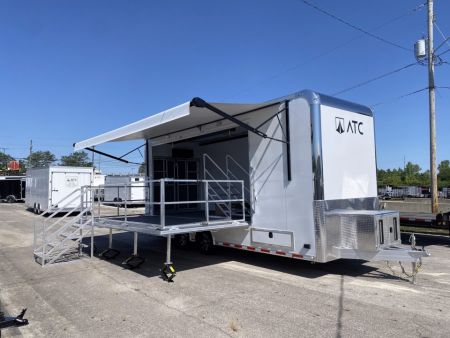 New 2026 ATC ALUMINUM FRAME PRO 300 STAGE TRAILER