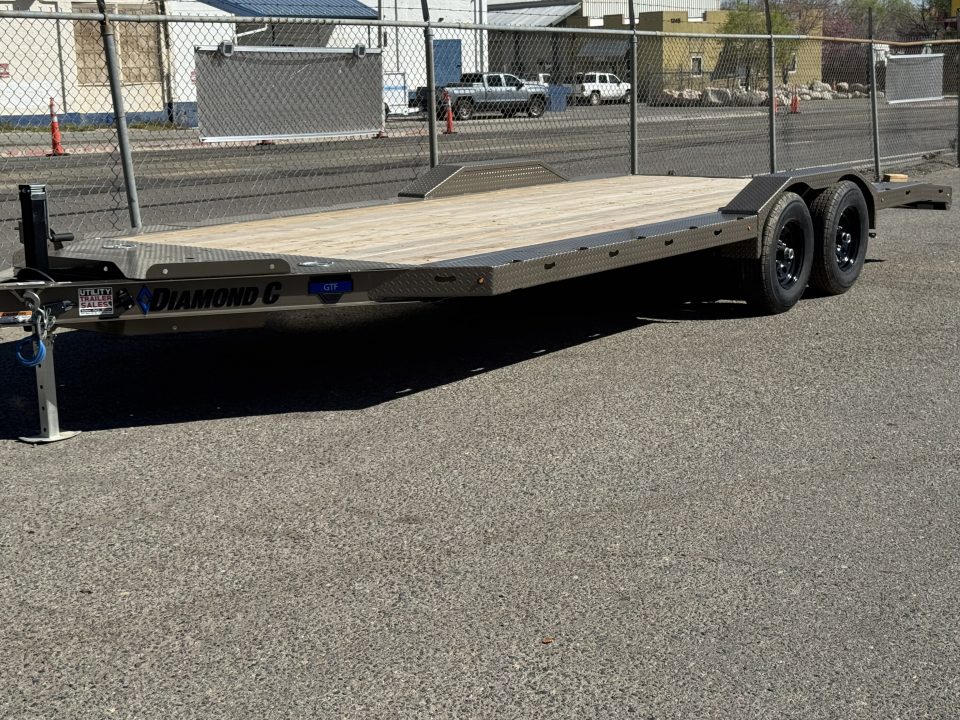 New 2027 Diamond C GTF 102"x20' - 10K Car Hauler / Buggy Hauler Trailer
