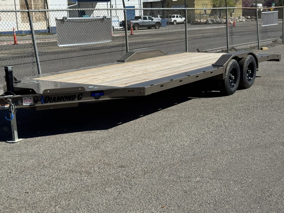 New 2027 Diamond C GTF 102"x20' - 10K Car Hauler / Buggy Hauler Trailer