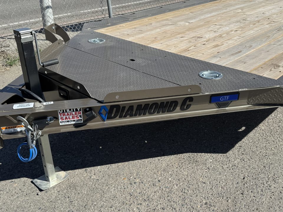 New 2027 Diamond C GTF 102"x20' - 10K Car Hauler / Buggy Hauler Trailer