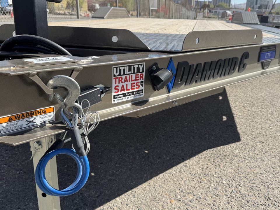 New 2027 Diamond C GTF 102"x20' - 10K Car Hauler / Buggy Hauler Trailer