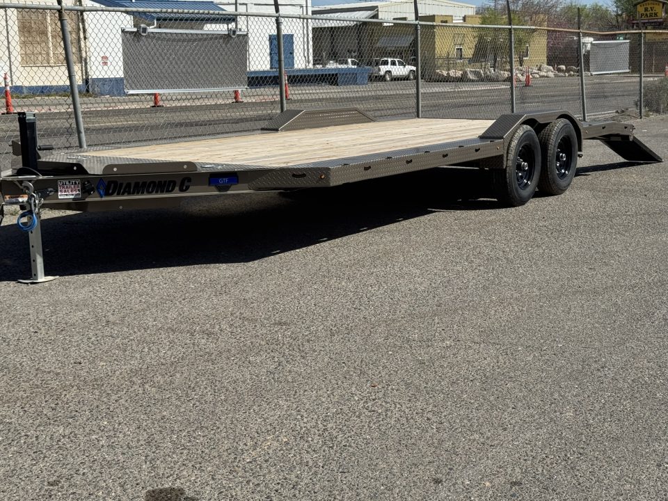 New 2027 Diamond C GTF 102"x20' - 10K Car Hauler / Buggy Hauler Trailer