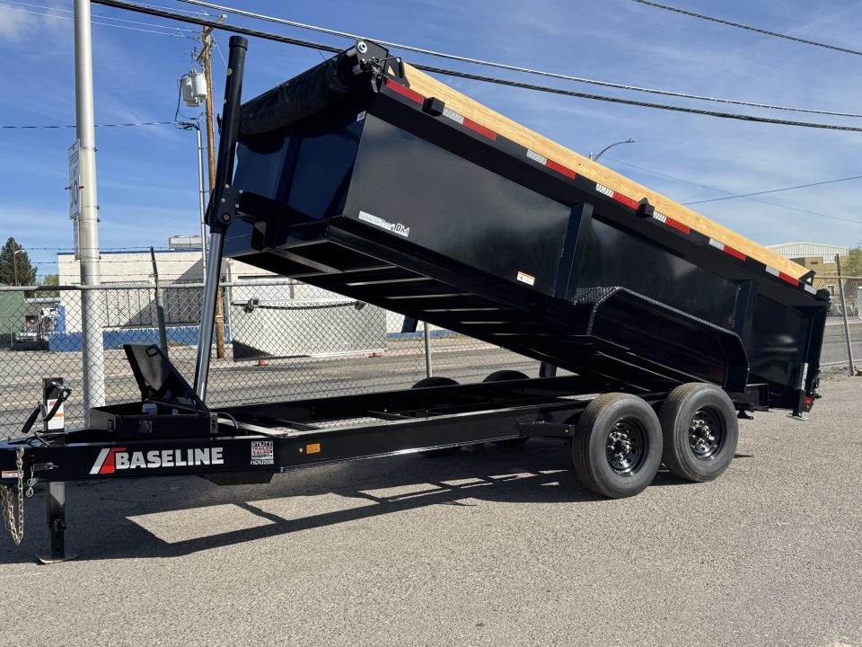 New 2026 Baseline HDU 16' 36" Sides - 16K Telescopic Dump Trailer