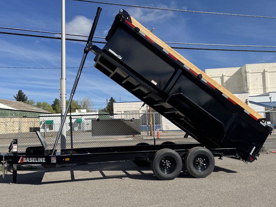 New 2026 Baseline HDU 16' 36" Sides - 16K Telescopic Dump Trailer