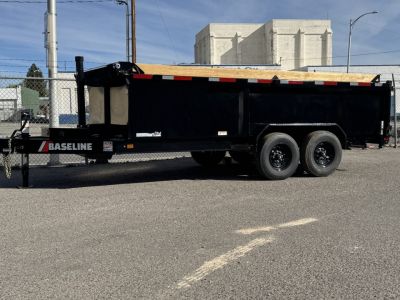 New 2026 Baseline HDU 16' 36" Sides - 16K Telescopic Dump Trailer