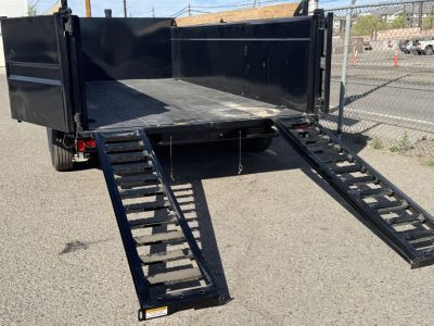 New 2026 Baseline HDU 16' 36" Sides - 16K Telescopic Dump Trailer