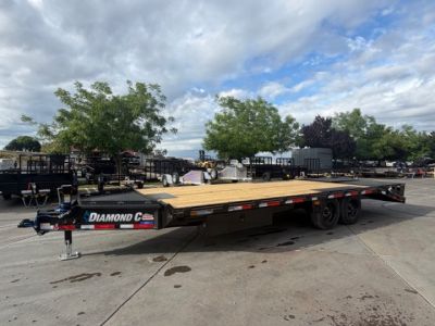 New 2026 Diamond C Trailers DEC208L22X102 8.5FT X 22FT 18K GVW Equipment Trailer