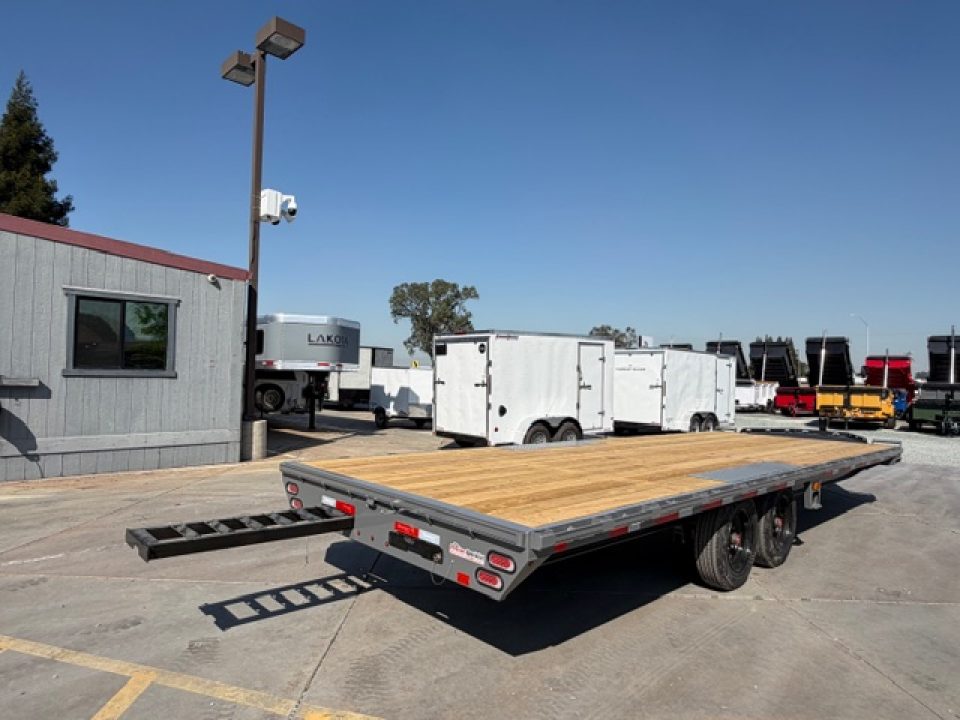 New 2026 Diamond C Trailers DEC208L24X102 8.5FT X 24FT 18K GVW Equipment Trailer