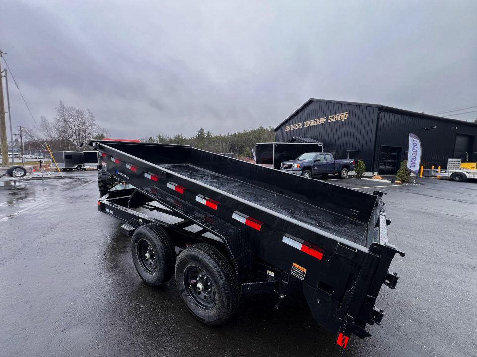 New 2026 LOAD TRAIL 7x14-DE Dump Trailer/ I BEAM Frame / Tarp kit & Ramps/ Spreader Gate- 14,000gvw