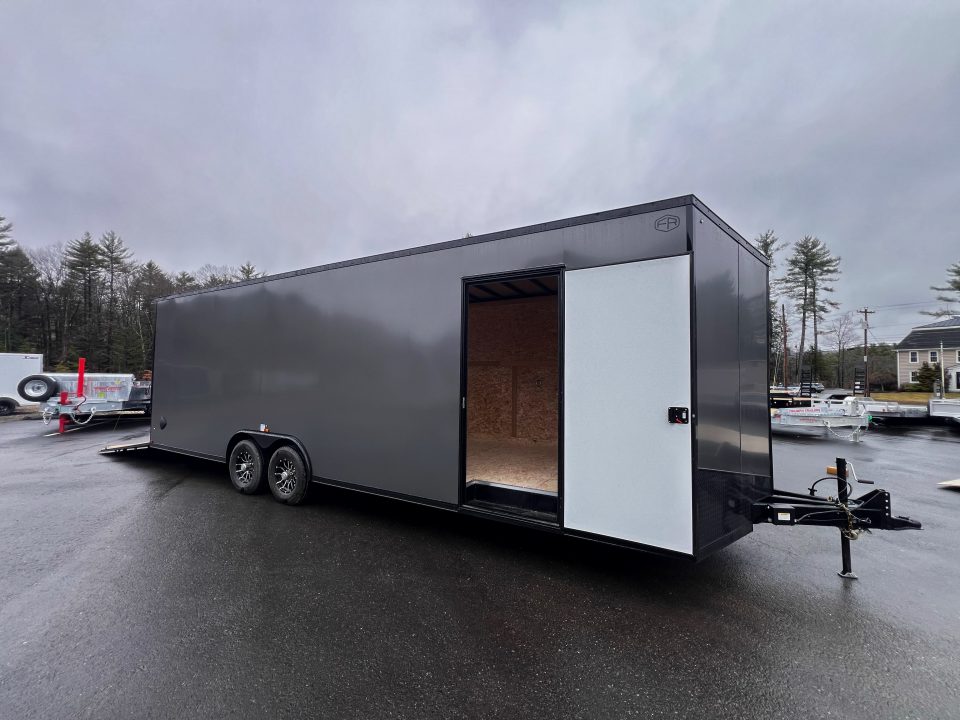 New 2026 US Cargo 8.5X26 + 3FT V nose/ 7'6" interior/ I-Beam frame/ Polycore/Blackout -9990gvw