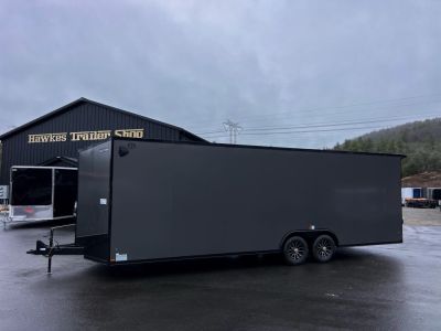 New 2026 US Cargo 8.5X26 + 3FT V nose/ 7'6" interior/ I-Beam frame/ Polycore/Blackout -9990gvw