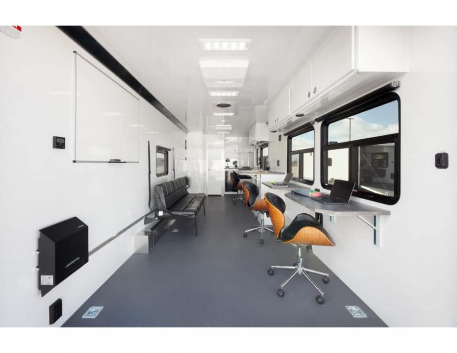 New 2026 ATC 8.5 x 24' Office Trailer/Command Center Aluminum Trailer