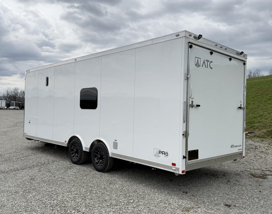 New 2026 ATC 8.5 x 24' Office Trailer/Command Center Aluminum Trailer